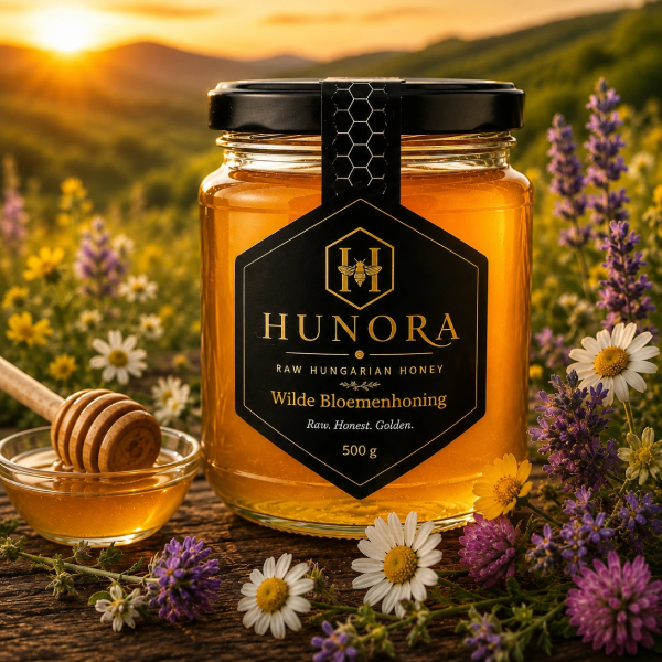 Hunora Wilde bloemenhoning